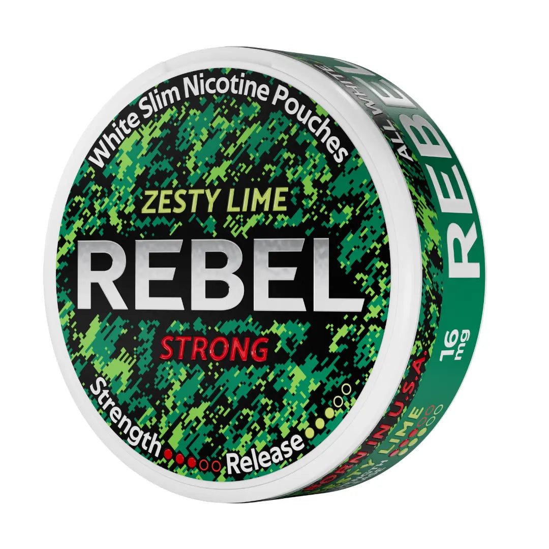 REBEL Zesty Lime Strong - Pouchdaddy