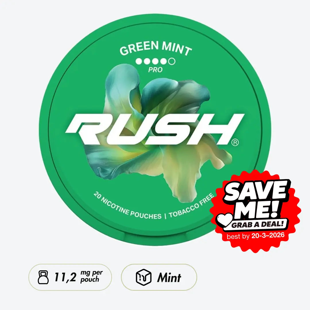 Rush Pro Green Mint - Pouchdaddy