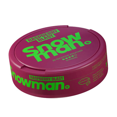 Snowman Raspberry Blast 12mg - Pouchdaddy