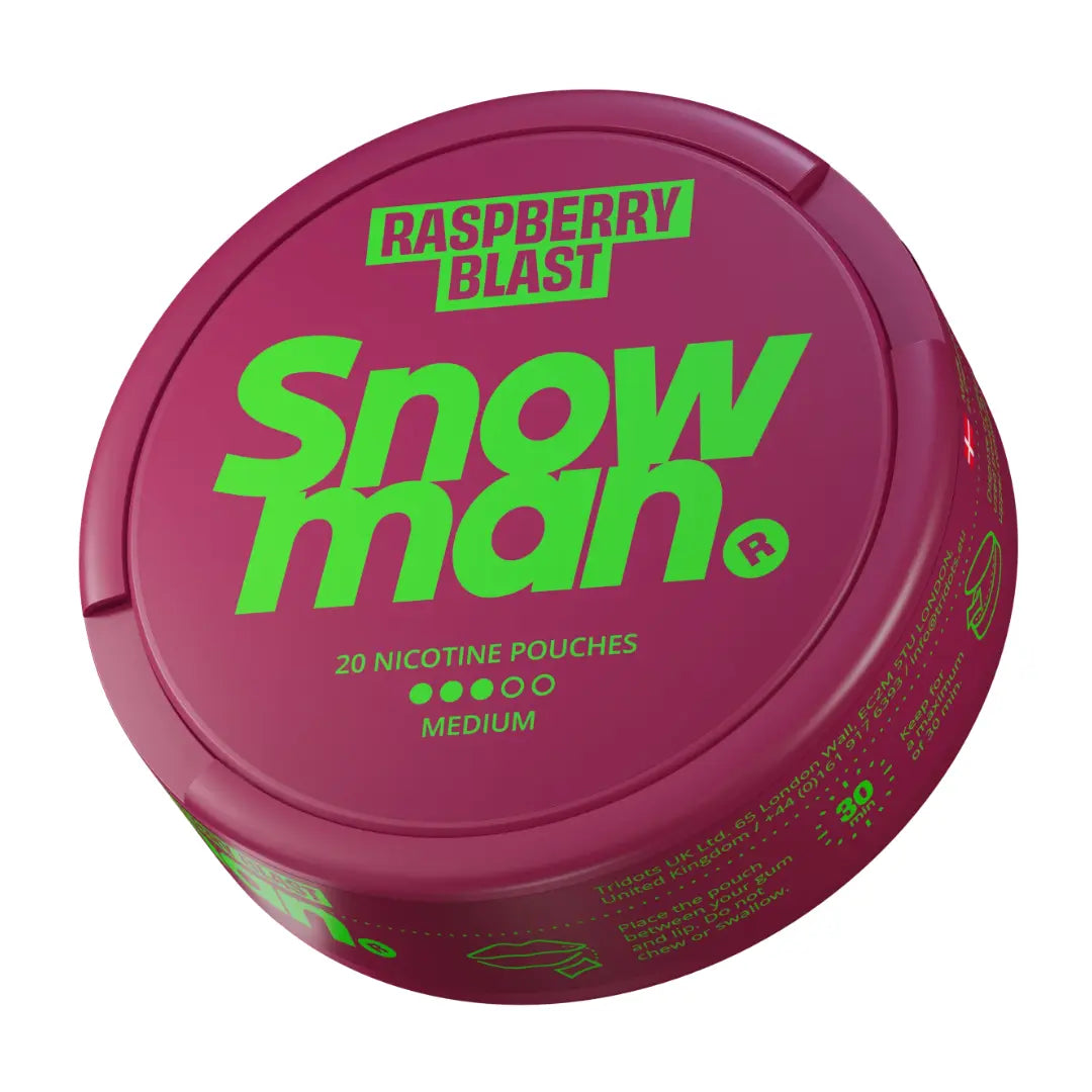 Snowman Raspberry Blast 9mg