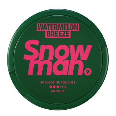 Snowman Watermelon Breeze 9mg - Pouchdaddy