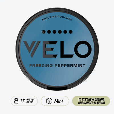 VELO Freezing Peppermint MAX 17mg - Pouchdaddy