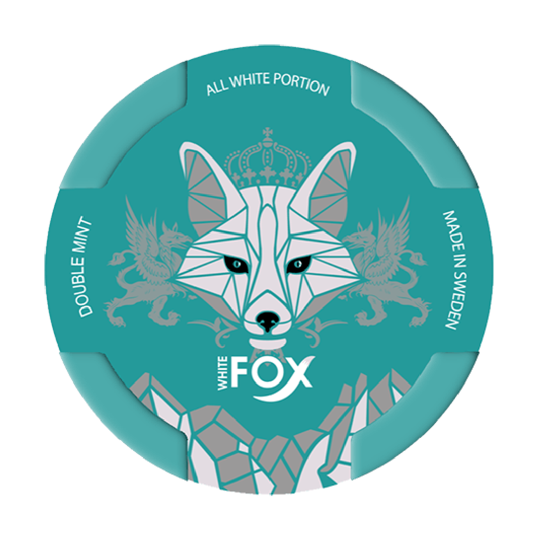 White Fox Double Mint Slim - Pouchdaddy
