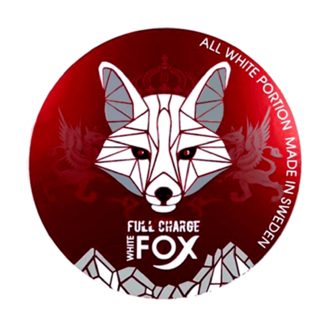 White Fox Full Charge Large Extra Strong - Pouchdaddy