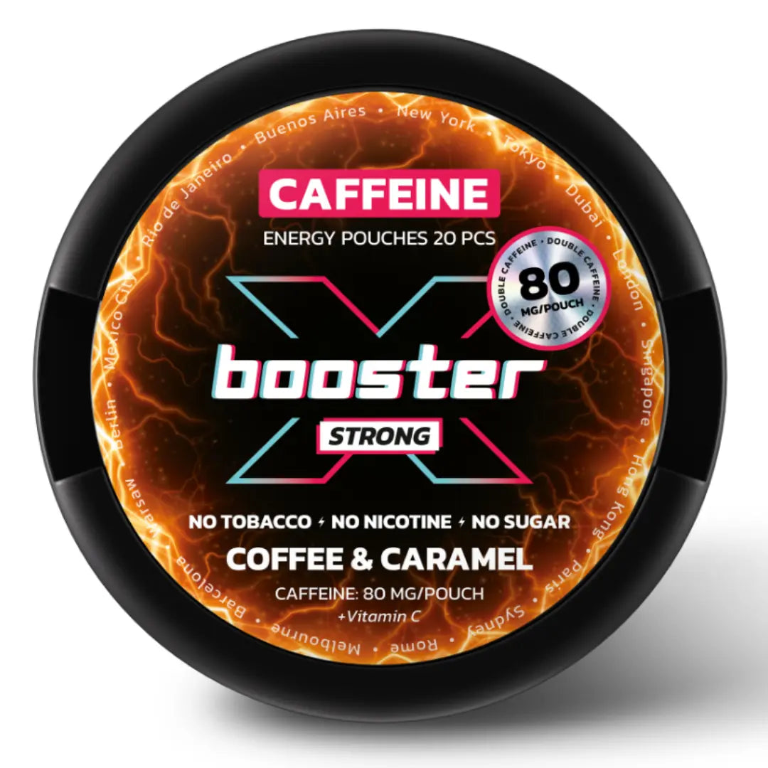 X-Booster Coffee & Carmel 80 mg