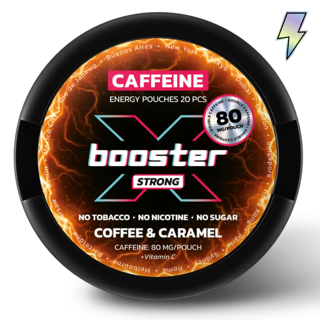 X-Booster Coffee & Carmel 80 mg