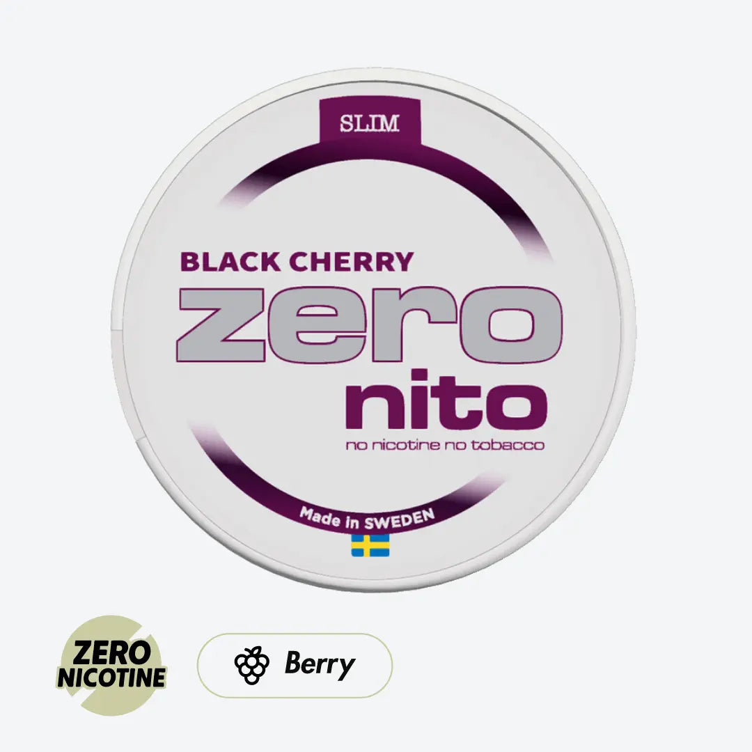 Zeronito Slim Black Cherry